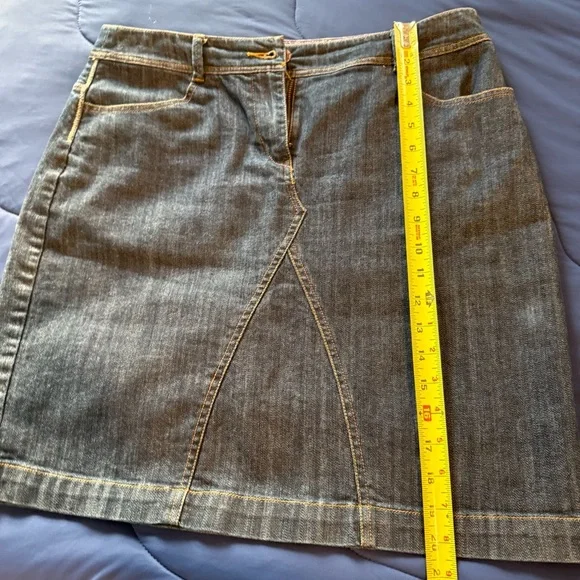 Boden Women's Indigo Denim Pencil Skirt, Size 10, Offers Welcome - Picture 8 of 8